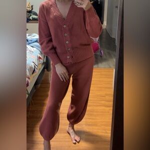 Free people Hailee cardigan set